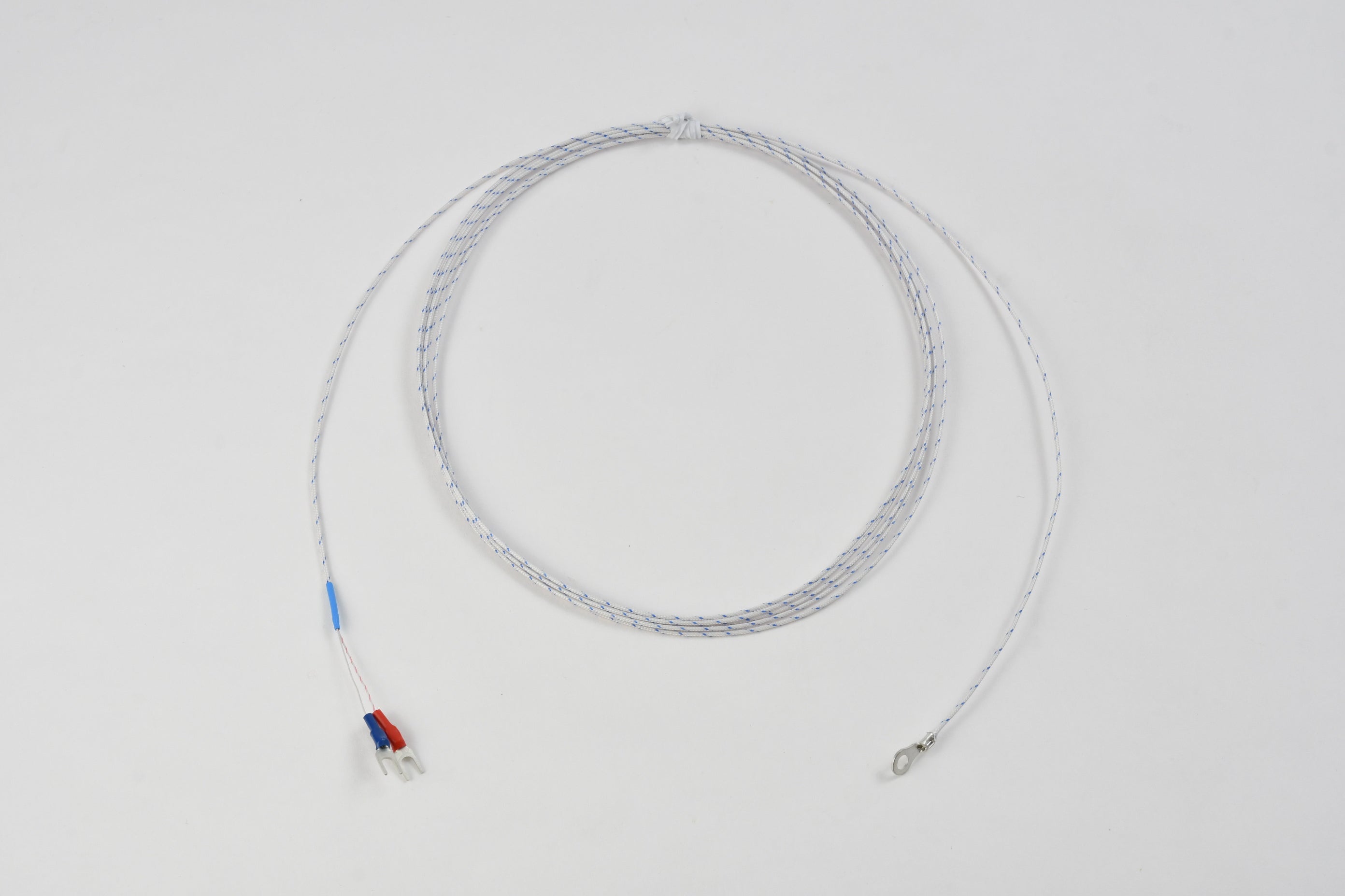 Duplex Type (welded tip) (glass coated) Max. operating temp: 250°C, Conductor: 0.32mm