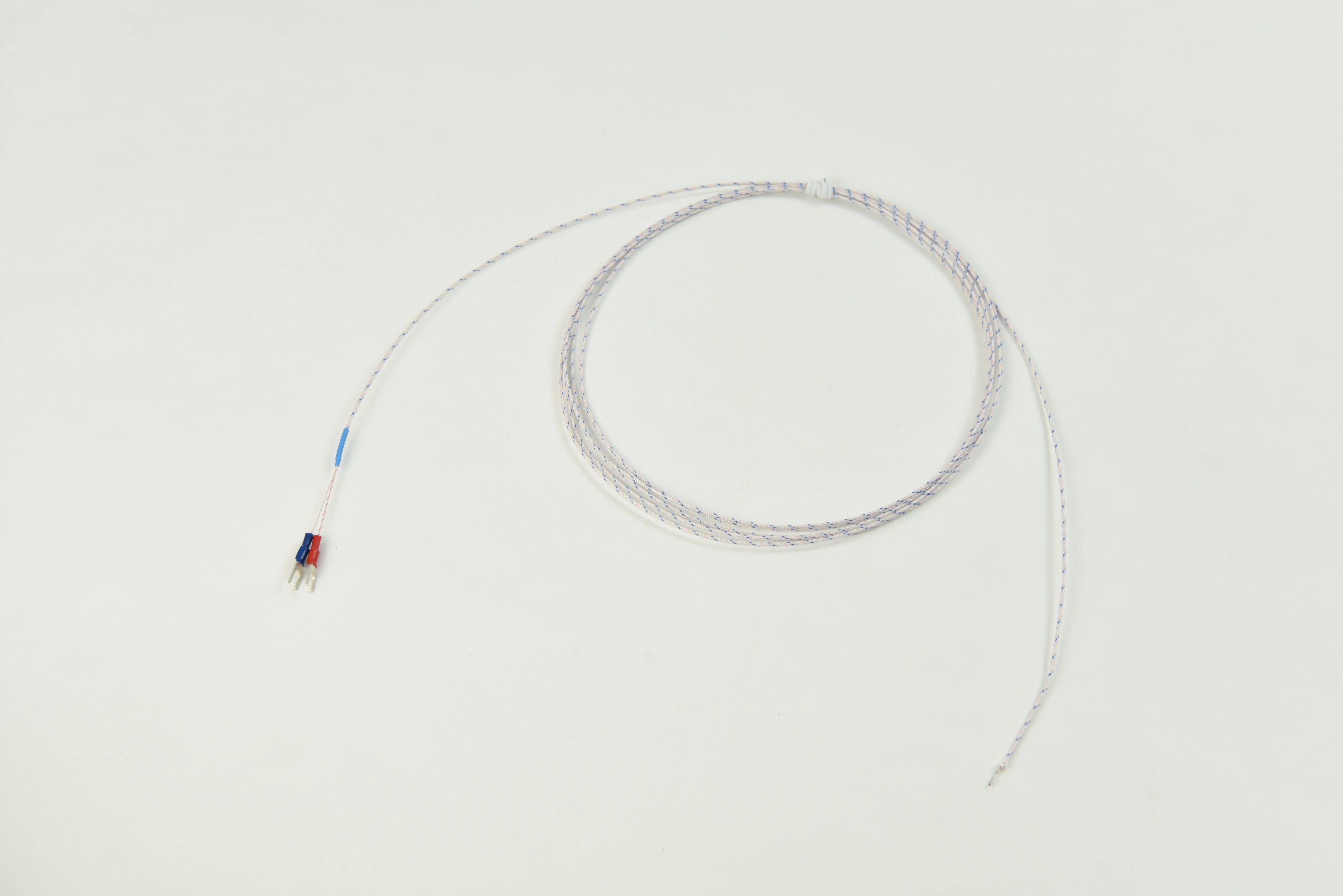 Duplex Type (welded tip) (glass coated) Max. operating temp: 250°C, Conductor: 0.32mm