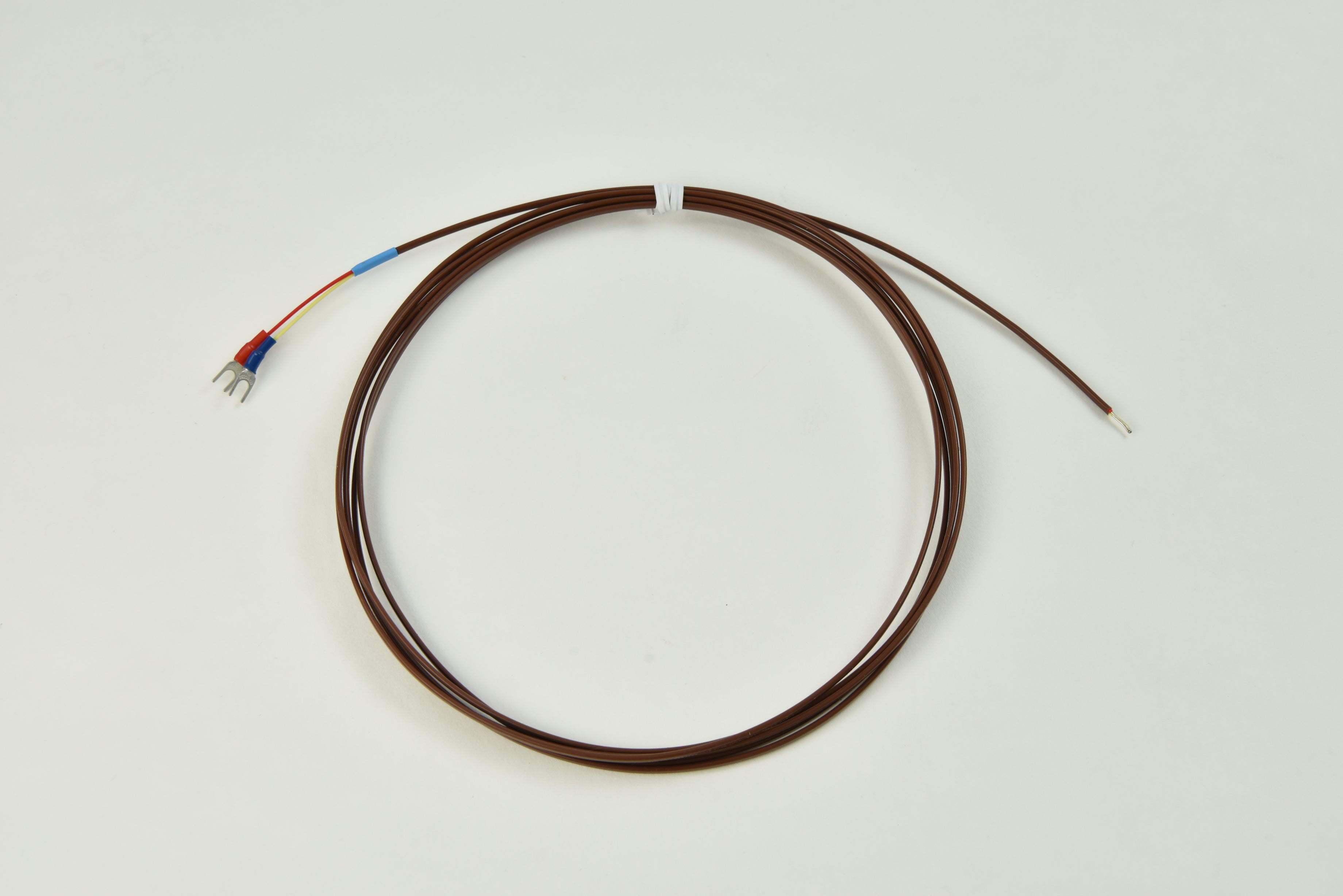 Duplex Type (welded tip) (Class 2: fluororesin coated, UL certified) , Tolerance: Class 2 (±2.5°C or ±0.75%)
