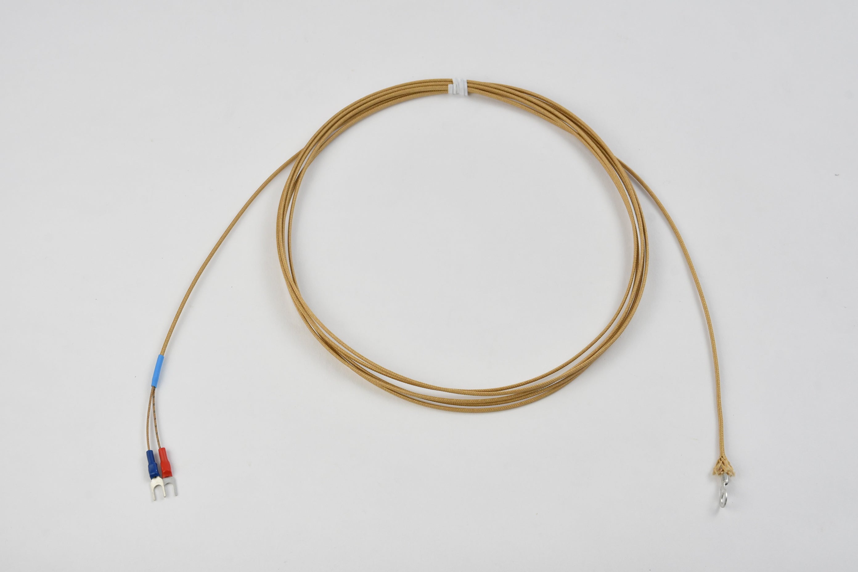 Duplex Type (welded tip) (silica glass coated) Max. operating temp: 400°C*, Conductor: 0.32mm