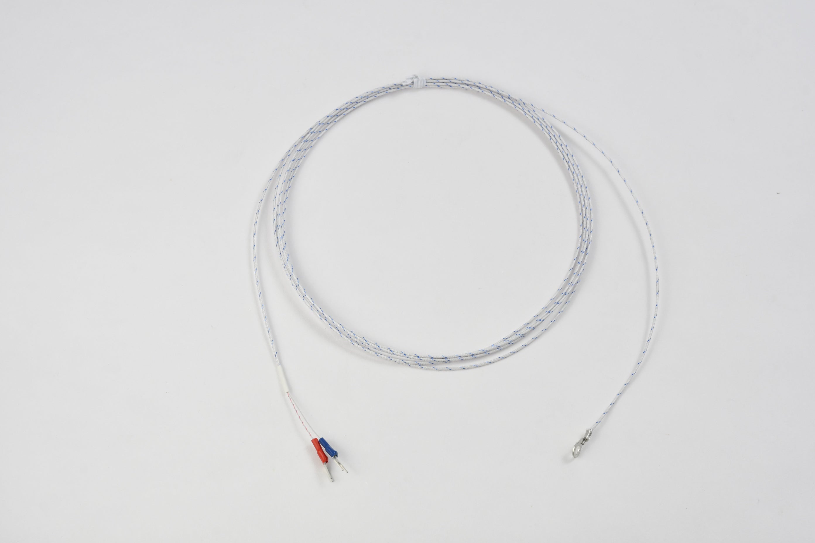 Duplex Type (welded tip) (glass coated) Max. operating temp: 250°C, Conductor: 0.32mm