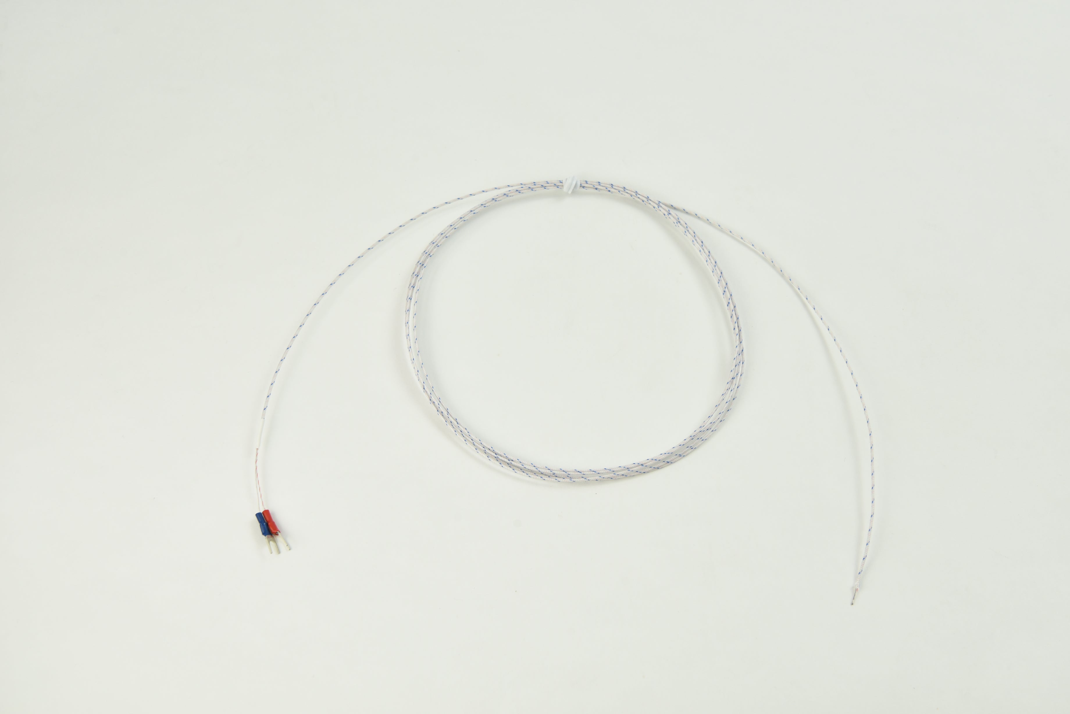 Duplex Type (welded tip) (glass coated) Max. operating temp: 250°C, Conductor: 0.32mm