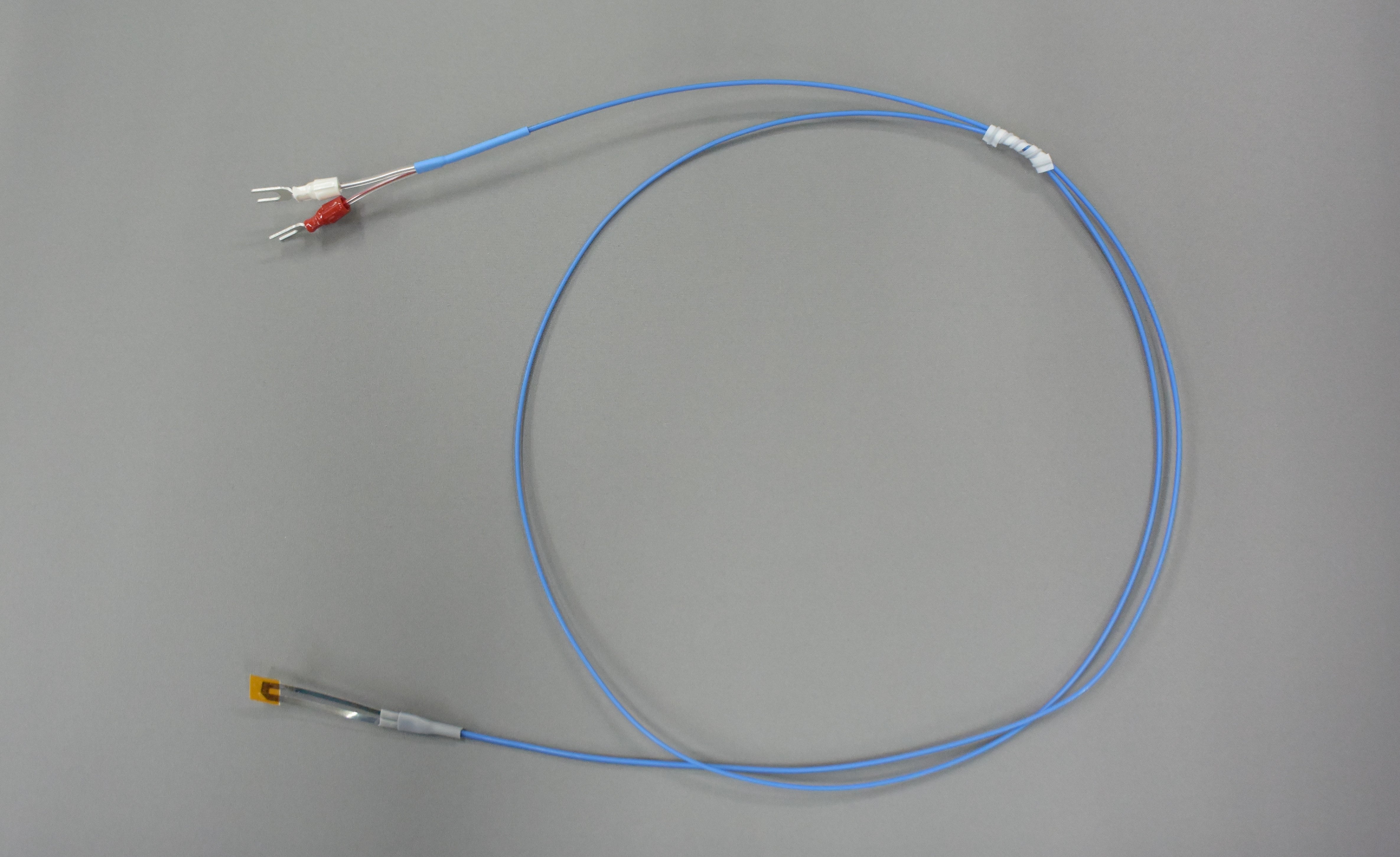 Temperature Sensor with Thermocouple (Type K) "Sheet Type" Max. operating temp: 200°C, Tolerance: Class 2 (±2.5°C or ±0.75%)