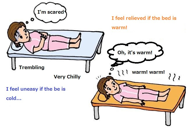 [Heating medical chairs and beds bring warmth and comfort to patients]