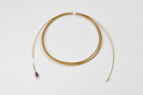 Duplex Type (welded tip) (Class 1: silica glass coated) Normal temperature limit: 400°C, Tolerance: Class 1 (±1.5°C or ±0.40%), Wire diameter: 0.32mm